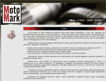 Tablet Screenshot of moto-mark.com